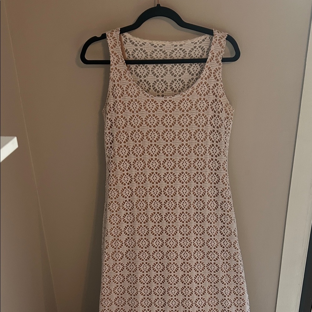 Crochet Lace Tank Dress